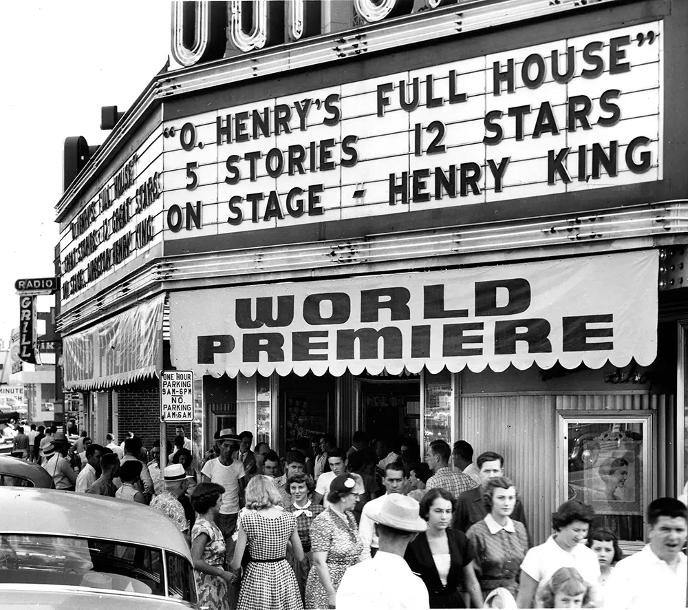 1952 – The World Premiere of O’Henry’s Full House was shown August 17, 1952.