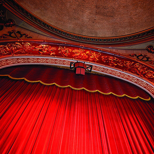 Carolina Theatre architecture and wedding photography